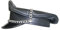 sn Biker Army Fetish Peak Muir Fat Chain Cap Leder Schwarz, Schwarz , 54