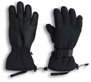 Animal Flow Womens Snow Gloves - Waterproof with PrimaLoft® Gold Insulation & Adjustable cuffs - Best for Autumn, Winter & Outdoors