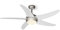 Klarstein Bolero Deckenventilator Mit Beleuchtung – Smart App & Fernbedienung, 132cm, 6 Geschwindigkeiten, Sommer & Wintermodi, Leise, Energieeffizient, Modernes Design, Weiß