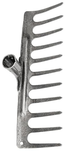 Attrezzo da giardino in acciaio, coltivatore manuale per il giardinaggio per rimuovere muschio e coltivare il terreno in vari spazi esterni