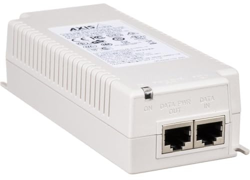 Axis Communications 5900-334 T8134 Midspan, PoE Injector, 60W, White