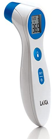 Laica TH1000 Termometro Infrarojos sin contacto, frente, oido y liquidos.