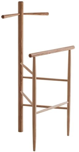 SOCUY Handtuchhalter Stehend Handtuchleiter Stehend Handtuchständer Aus Holz, Freistehender Handtuchhalter, Handtuchhalter, Handtuchständer Handtuchständer Freistehend Handtuchstangen