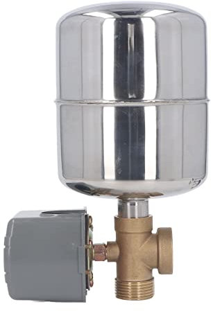 Kit de Tanque de Presión de Acero Inoxidable con Interruptor de Control de Presión de Bomba de Agua para Uso Doméstico