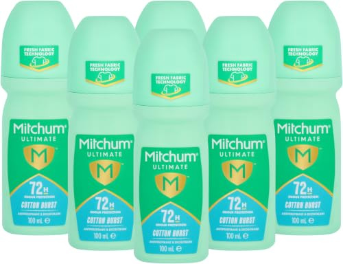 Mitchum Women's Mitchum Ultimate 72H Roll-on Cotton Burst