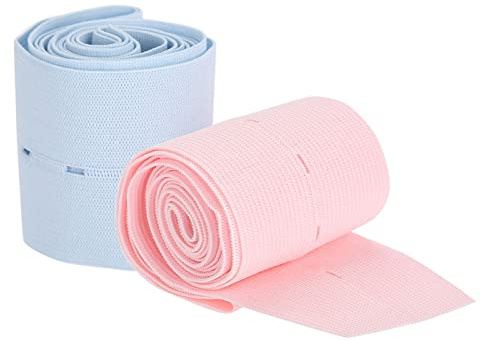 YUMILI Ceinture de surveillance fœtale 2 pièces, ceinture professionnelle CTG, ceinture de grossesse, douce, douce pour la peau, élastique, pour la surveillance du cœur fœtal, clinique usage