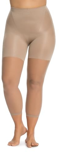 SPANX shape Original Footless Sheers - Body-Shaping Footless Pantyhose for Core Control - Adjustable Length - Nude - Size C