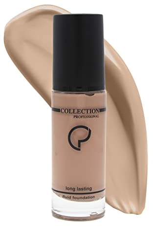 Collection Professional Long Lasting Foundation Fondotinta liquido coprente, Tenuta e confort per tutto il giorno, Anti lucidità, Senza Effetto Maschera (03 Classic Beige)