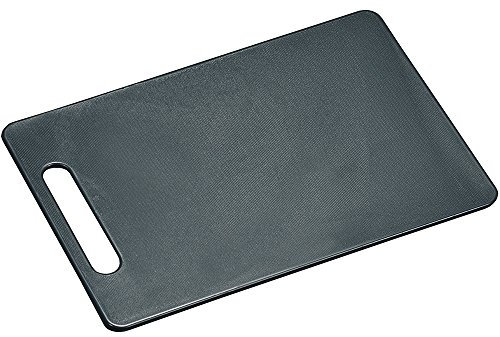 Kesper 30474 – Tagliere Antiscivolo plastica Grigio 29 x 19,5 x 0,5 cm