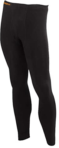 ZEROFIT Mens Ultimate Heatrub Leggings, Black, M EU