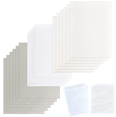 WANDIC Blumenpresszubehör, getrocknete Blumen, Blätter, Pflanzen, Früchte, Pressen, Ersatz-Set für DIY-Kunst, Handwerk, Exemplare, Outdoor-Lernen