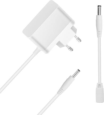 Bouge Ladegerät Mit Anschlusskabel, Kompatibel Mit 6,5V/7V VTech-Lernspielzeugen Mit Netzanschluss, 80-002181-Zubehör Netzadapter, 1.8m Ersatz Adaptateur Netzteil Adapter