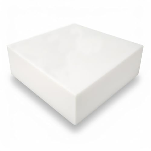Arredamico Gommapiuma 60x60, Gommapiuma per Imbottitura Spessore 10 e 12, Spugna per Imbottitura Densità 18,25,30, Poliuretano espanso Ideale per sedute (18, Spessore 12)