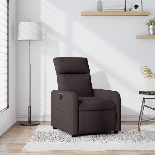 Xichuzi Sillón reclinable de Tela marrón Oscuro, Butacas De Cine, Sillones Salon, Sillon Tantra Sexual, Sillón De TV, Sillon Lactancia - 374170