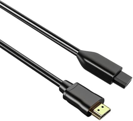 iHaospace Câble adaptateur N64 vers HDMI S-Video Signal 2025 New Version 1080P blindé – Sans interférence, meilleure qualité d'image Compatible avec console N64/SNES/NGC/SFC