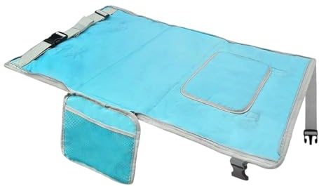 Yurosuis Airplane Bed for Toddler - Baby Seat Extender Bed | Flyaway Foldable Organizer Duffel Bag Baby Sleeping Mat for Children Preschoolers Girls Boys Women