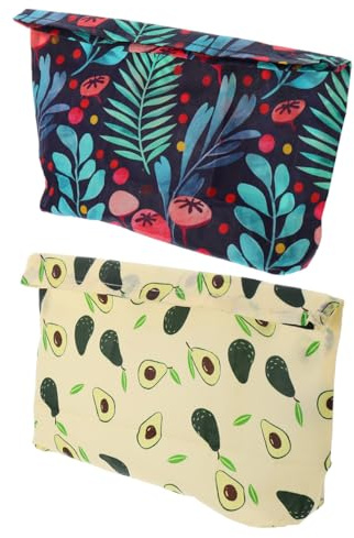 HIAKDOFT Bolsa de Preservación Reutilizable con Cera de Abeja Sellado Fácil con Bolsa para Alimentos Frescos como Frutas Pan y Verduras Ecológica y Segura