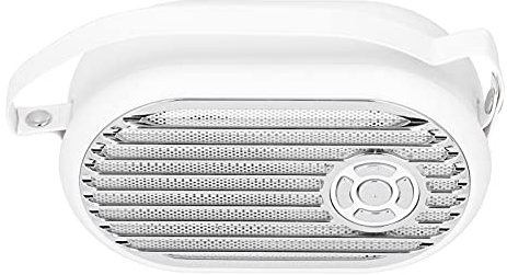 Altoparlante Bluetooth, Altoparlante Audio Wireless Altoparlante Multimediale, Altoparlante Portatile Microfono Incorporato, Mini Altoparlante Musicale Supporto Riproduzione Scheda di Memoria(bianca)