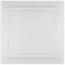 Polystyrene Ceiling Tiles Suspended Cladding Panel Tile White (8 Tiles 50cmx50cm - 1.96 m2 Coverage)