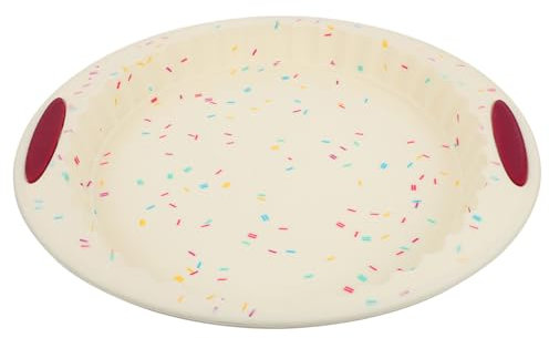 Abaodam 1Stk Spiralförmige Kuchenform Pizzateller aus Glas kuchenform aus silikon Silikonformen Backformen Bratpfanne waschbare Savarinform professionelle Savarinform Antihaft Tablett Käse