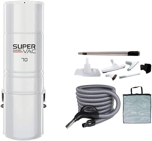 Aspirapolvere centrale SuperVac 70-690 Airwatt con tubo Supra 7,5 m