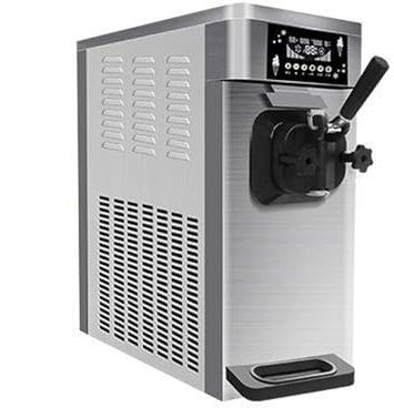 Macchina per il gelato Macchina for gelato soft da tavolo commerciale Cono Macchina for gelato soft a testa singola completamente automatica Macchina per yogurt gelato(A)