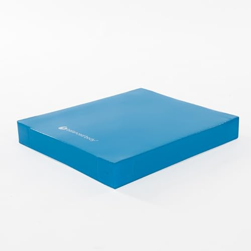 Balanced Body Balance Pad, Durable, Thick and Smooth, Foam for Stability, Core Strength and Motor Control, Blue