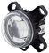 HELLA 1F0 011 988-131 LED/DE-Fernscheinwerfer - 90mm Performance L4060 - 12/24V - rund - Referenzzahl: 12.5 - Schraubanschluss - glasklare Streuscheibe - Lichtscheibenfarbe: glasklar - rechts/links