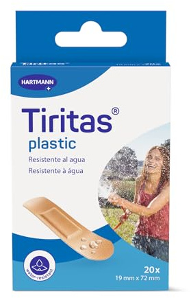 Plastikplåster: Allergivänliga, andningsbara, vattentäta förband. Skydda sår från smuts; 4 Storlekar; 20 enheter