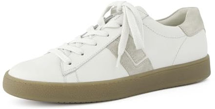 Paul Green Damen, Frauen Low-Top Sneaker,Halbschuhe,straßenschuhe,Strassenschuhe,Sportschuhe,Freizeitschuhe,Turnschuhe,Weiß (JA),41 EU / 7.5 UK