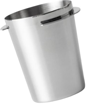 LfrXtra Acciaio Inossidabile Dosaggio Espresso Funnel Pratico Portafilter Dosaggio Coppa Feeder in Polvere per Macchina per caffè Espresso