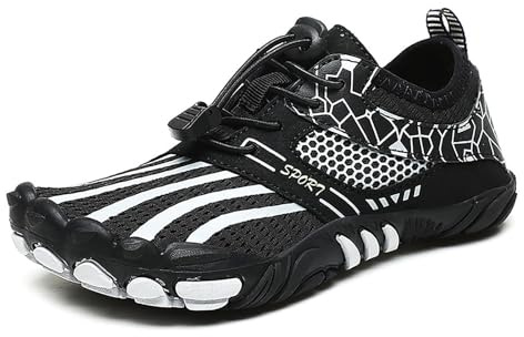 Scarpe Scoglio Bambino Scarpe da Scoglio Bambino per Trekking Impermeabili Acqua Bambini Barefoot Donna con Dita in Tela Estive 26 Invernali Bagnate 28 25 23 Bimbo Bambina 33 Ragnetto Shoes di