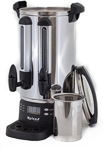 Roland Samowar 10L / 20L Teemaschine Teekocher Wasserkocher Kaffee- & Teekannen Indoor Outdoor Camping Wandern Picknick (Samowar 10L)