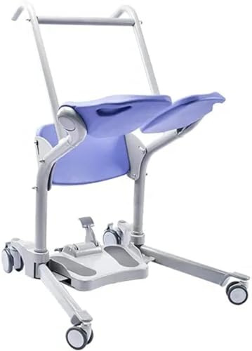 Helsevesen Manual Standing Transfer Aid with Adjustable Legs, Stand Assist Patient Lift, Home Transfer Assist Trolley, Sit to Stand Aid, Intended for Users 4'11 - 6' 6