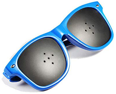 LIPIODOL Lochbrille Augentraining Rasterbrille Brille für Augentraining zur Entspannung und gezieltem Training