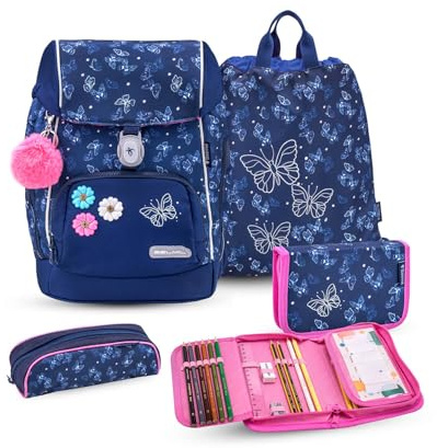 Belmil Comfy Premium Schulranzen Set 5 - teilig (Sapphire)
