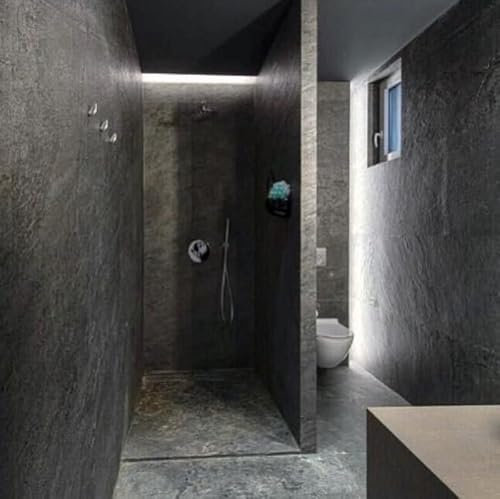 Wandverkleidung Naturstein Schiefer Universal Echtstein Fliesen für Innen + Außen + Kamin + Dusche + Sauna ultradünn und flexibel Klinker Riemchen Wandverblender