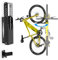 IMAYCC New Swivel Bike Wall Mount, Vertical Adjustable Foldable Bike Rack Wall, No Lifting Required Wall Mounted Bike Rack Suitable for MTB Road Bikes,Space Saving Rack for Home Garage Storage