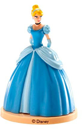 Dekora - Disney Prinzessin Aschenputtel Tortenfigur - 8,5 cm, 347108, Mehrfarbig, einheitsgröße
