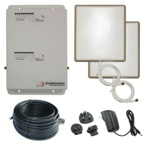 Stella Doradus AMPLIFICADOR DE SEÑAL TELÉFONO MÓVIL BIBANDA, GSM, UMTS 500 M