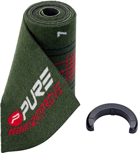 Pure 2 förbättrade golfputter matt-minigolfträning hjälper till att hjälpa till att skapa ett perfekt skydd av 7, 5, 3 (213 cm, 152 cm, 91 cm) och lämplig för inomhus, utomhus, park