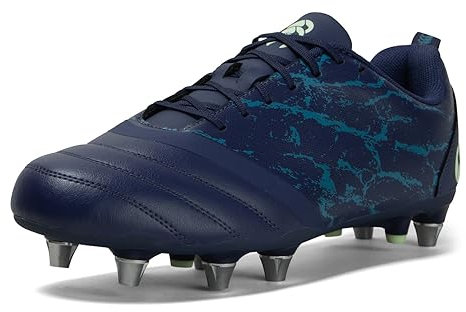 Canterbury Unisex Stampede Pro Team Soft Ground Rugby-Stiefel Stiefelette, Blau Saphir, 40 EU