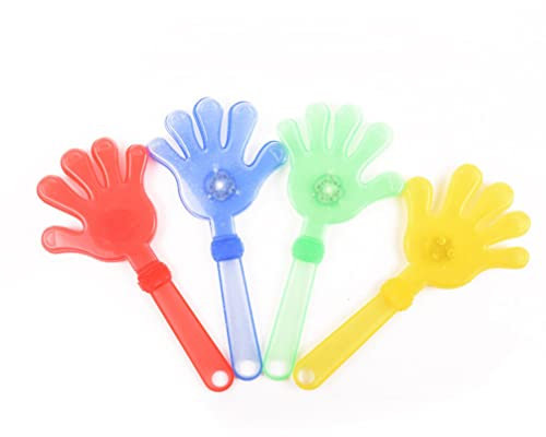 TOYANDONA 5 STK Parteibevorzugung Führte Krachmacher Handklöppel Krachmacher Streich Kleine Hände Leuchtende Handklatscher Händeklatschen Spielzeug Geschenk Led-klöppel Blinkt Kind Ball