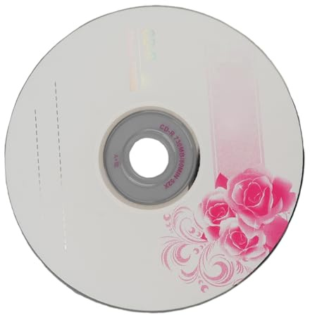 TOPINCN Dischi CD R Vergini Ad Alta velocità con capacità di 730 MB, Compatibili con Varie unità, 50 CD per L'archiviazione di Immagini Digitali (10PCS)