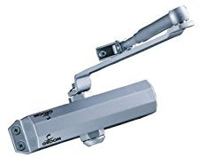 GROOM FERMETURES SA Ferme-Porte GR101 Groom Bras Standard Argent Force 3-101311