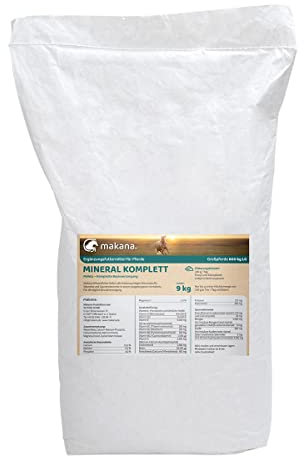 Makana Mineralfutter KOMPLETT PELLETS, 9 kg Sack