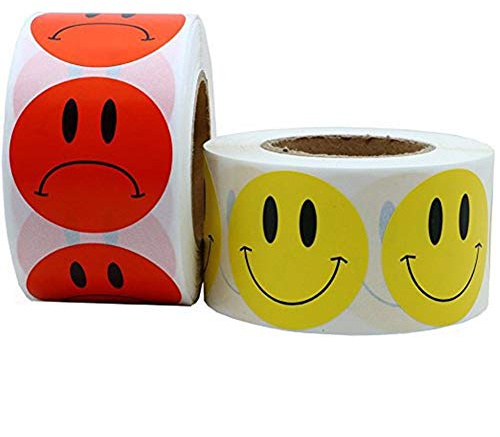 Ototon Washi Tape självhäftande tejp ansikte leende maskeringstejp dekoration tillbehör för barn hantverk scrapbooking dagbok 2 st