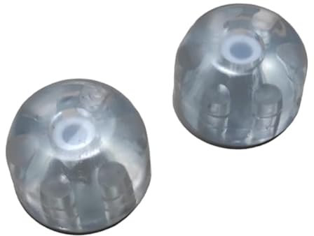 Saraoriginalshop Set 2 Ferma Porte Fermaporte Da Parete e da Pavimento completi di Adesivo Doppio Fissaggio Protezione Porte Maniglie Colore Trasparente