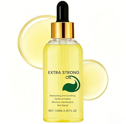 Yellow Peeling Oil for Dark Skin - Intensive Peel Oils - Exfoliating Peeling Solution for Hands Feet Knuckle - Exfoliating Oil for Face & Body - Deep Moisturising & Smoothing Skin Formula, 100ml