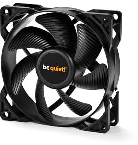 be quiet! Pure Wings 2 92mm PWM Lüfter, hohe Höchstgeschwindigkeit, niedrige Mindestdrehzahl, optimierter Lüfterrahmen, außergewöhnlich hoher Luftdruck, sehr leiser Betrieb, Rifle-Lager, BL038